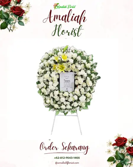 Krans Bunga Duka Ardisaeng
